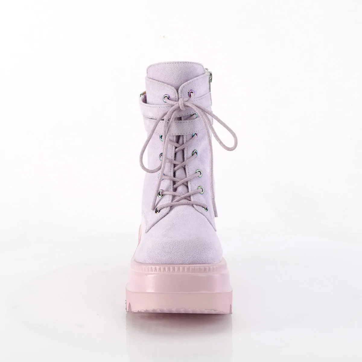 4 Inch Platform SHAKER-52 Lavender Suede