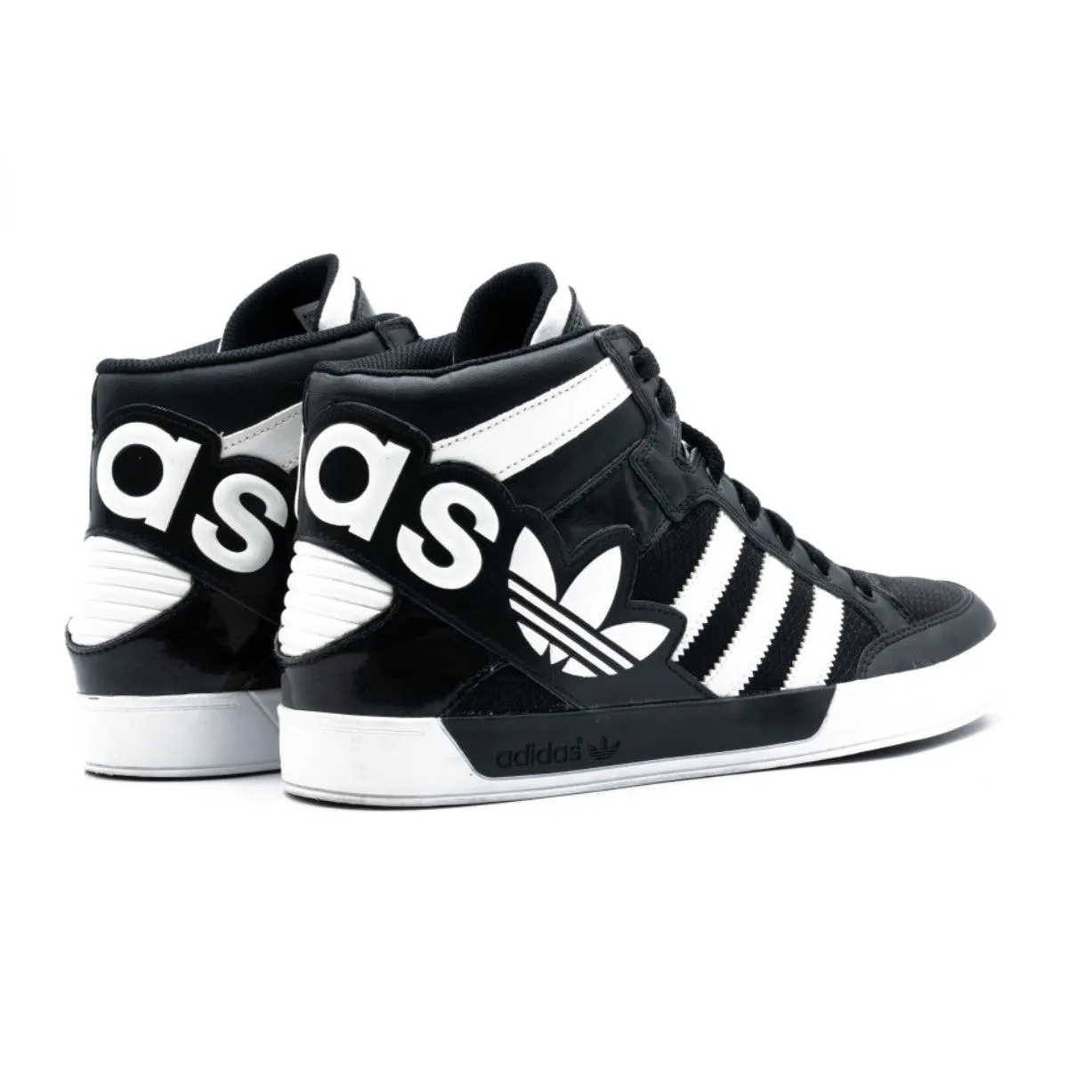 Adidas Hardcourt Big Logo High Top Sneakers