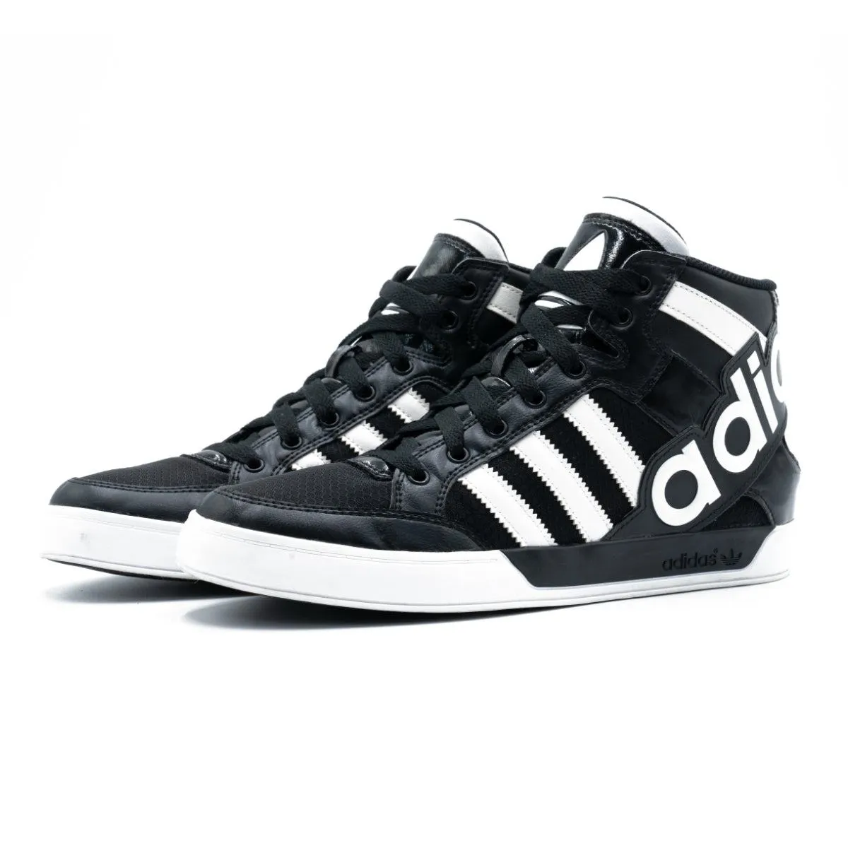 Adidas Hardcourt Big Logo High Top Sneakers