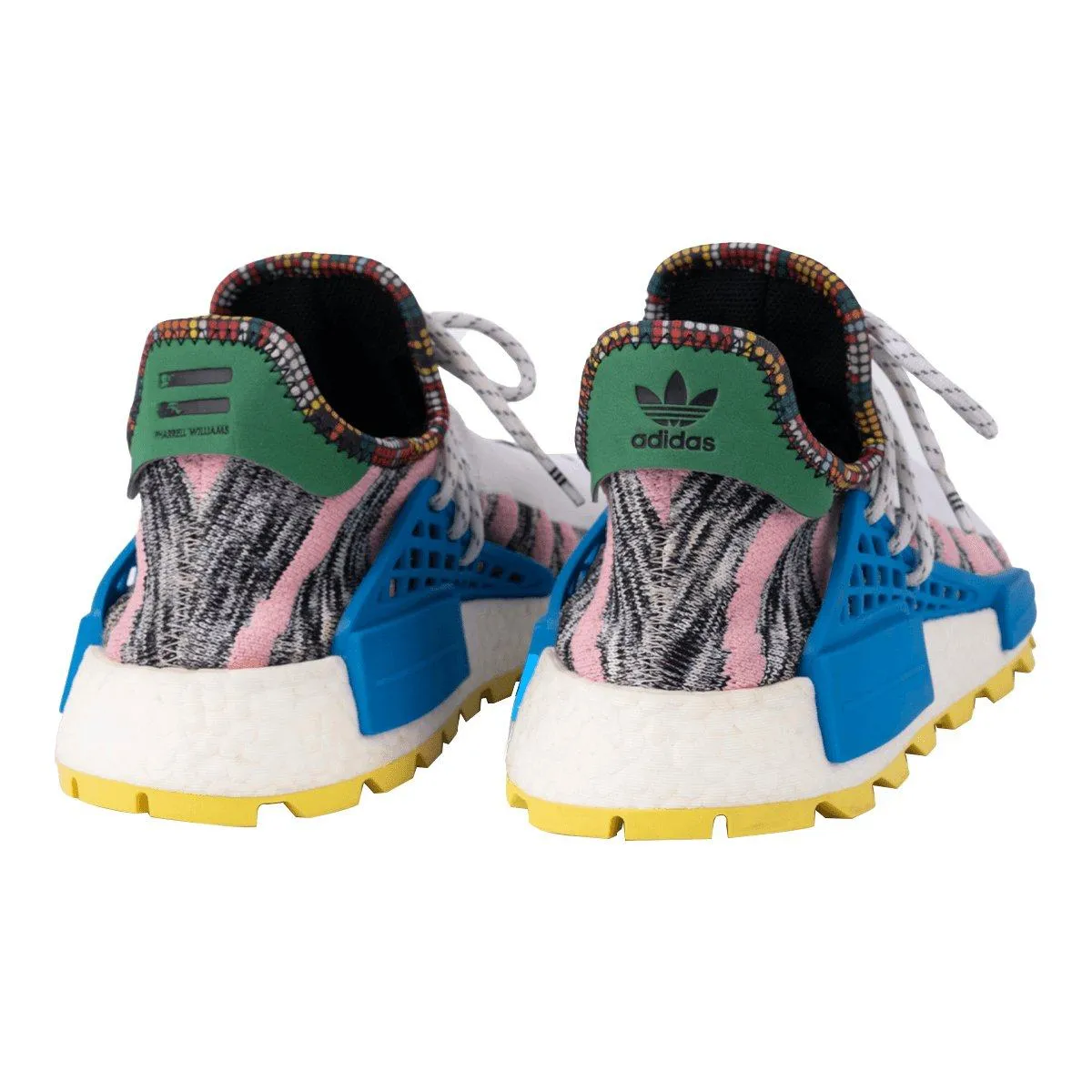 Adidas Pharrell X Nmd Human Race Trail Solar Pack Sneakers