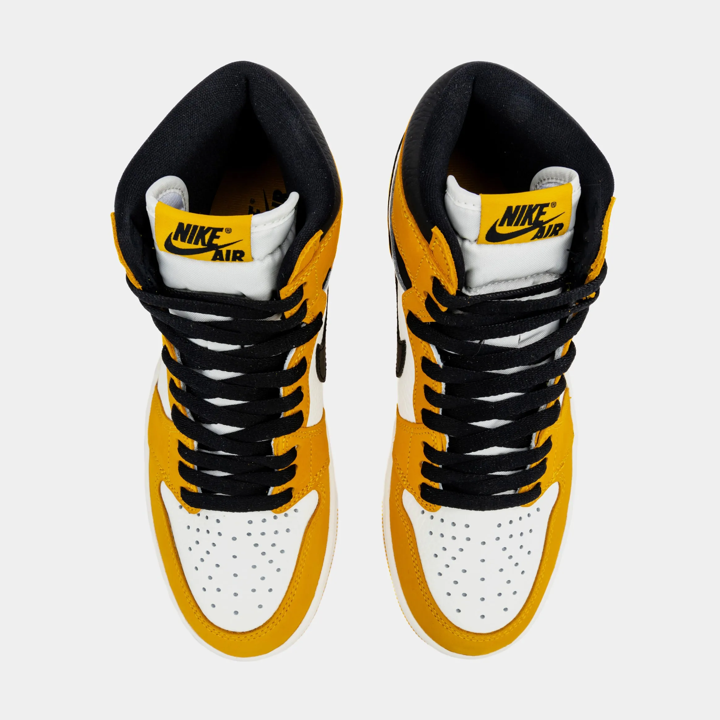 Air Jordan 1 Retro High OG Yellow Ochre Mens Lifestyle Shoes (Yellow Ochre/Sail/Black)