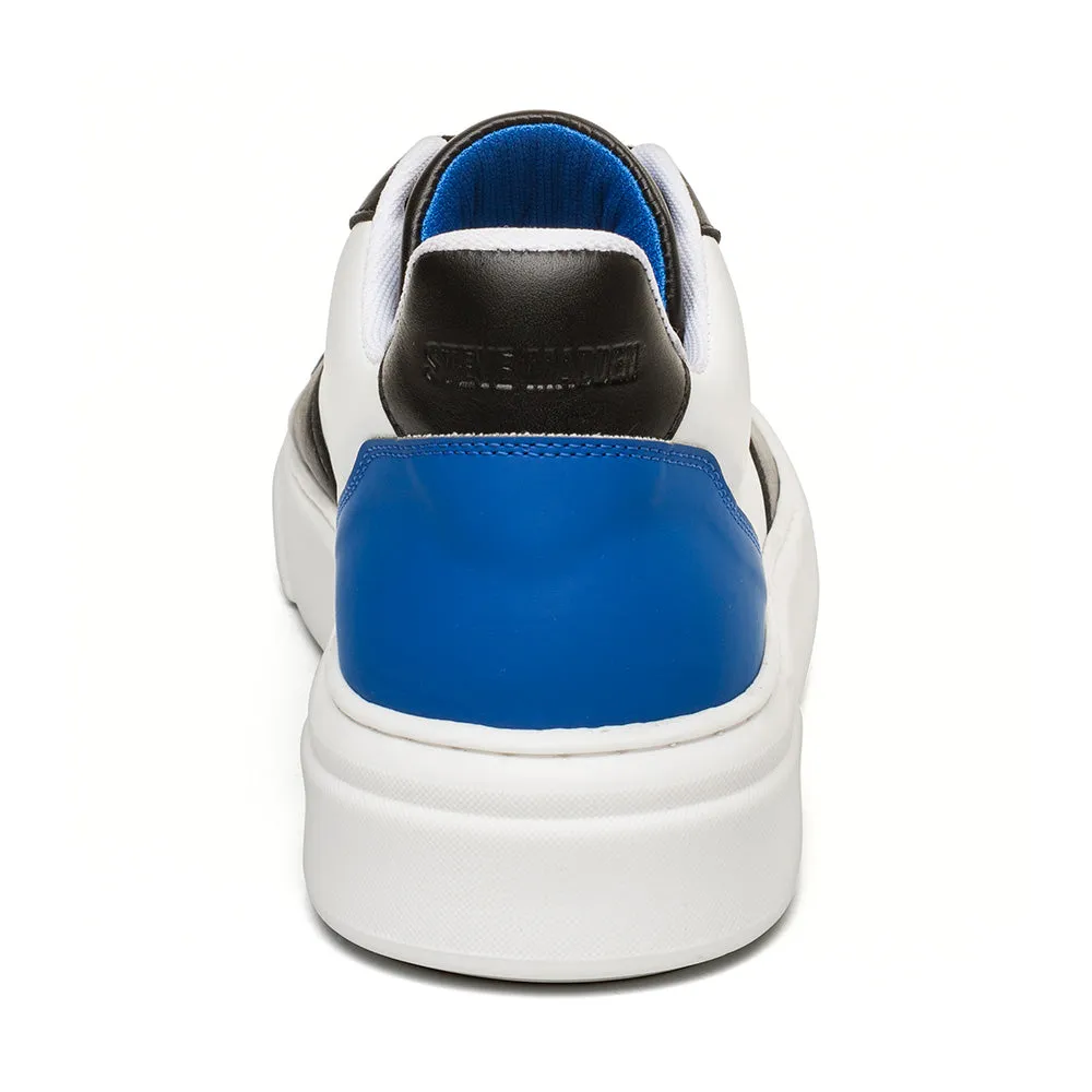 Brent Sneaker WHT/BLK/BLUE