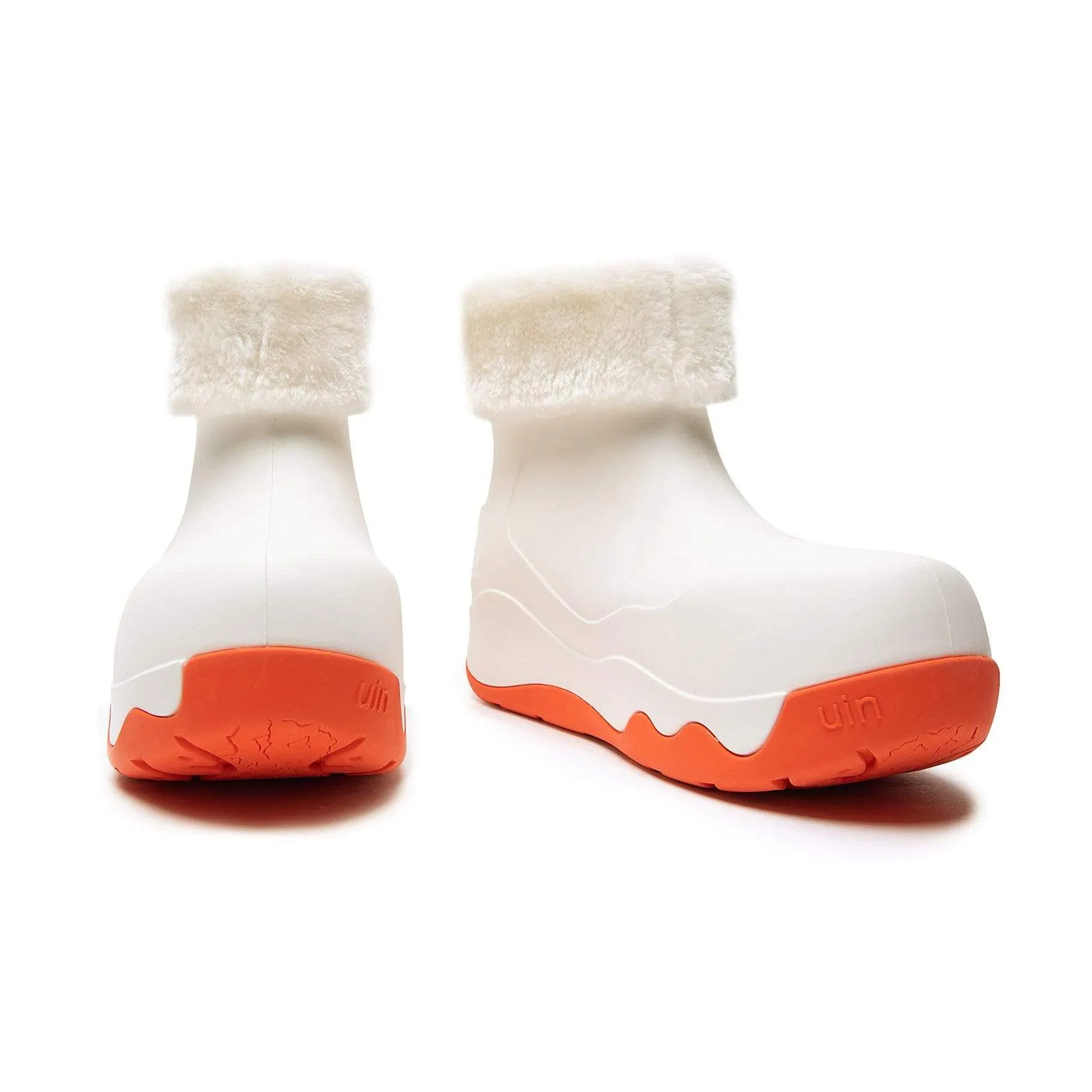 Bright White Navarra Boots with Napped Linings Women