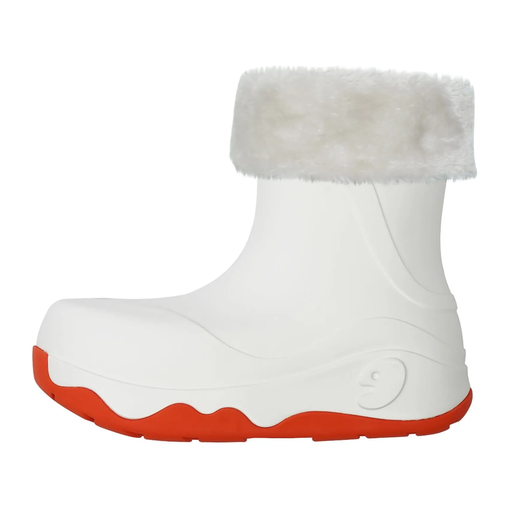 Bright White Navarra Boots with Napped Linings Women