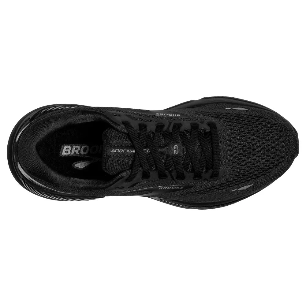 'Brooks' Men's Adrenaline GTS 23 - Black / Black / Ebony