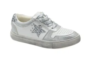 'Corky's' Women's Constellation Sneaker - Silver