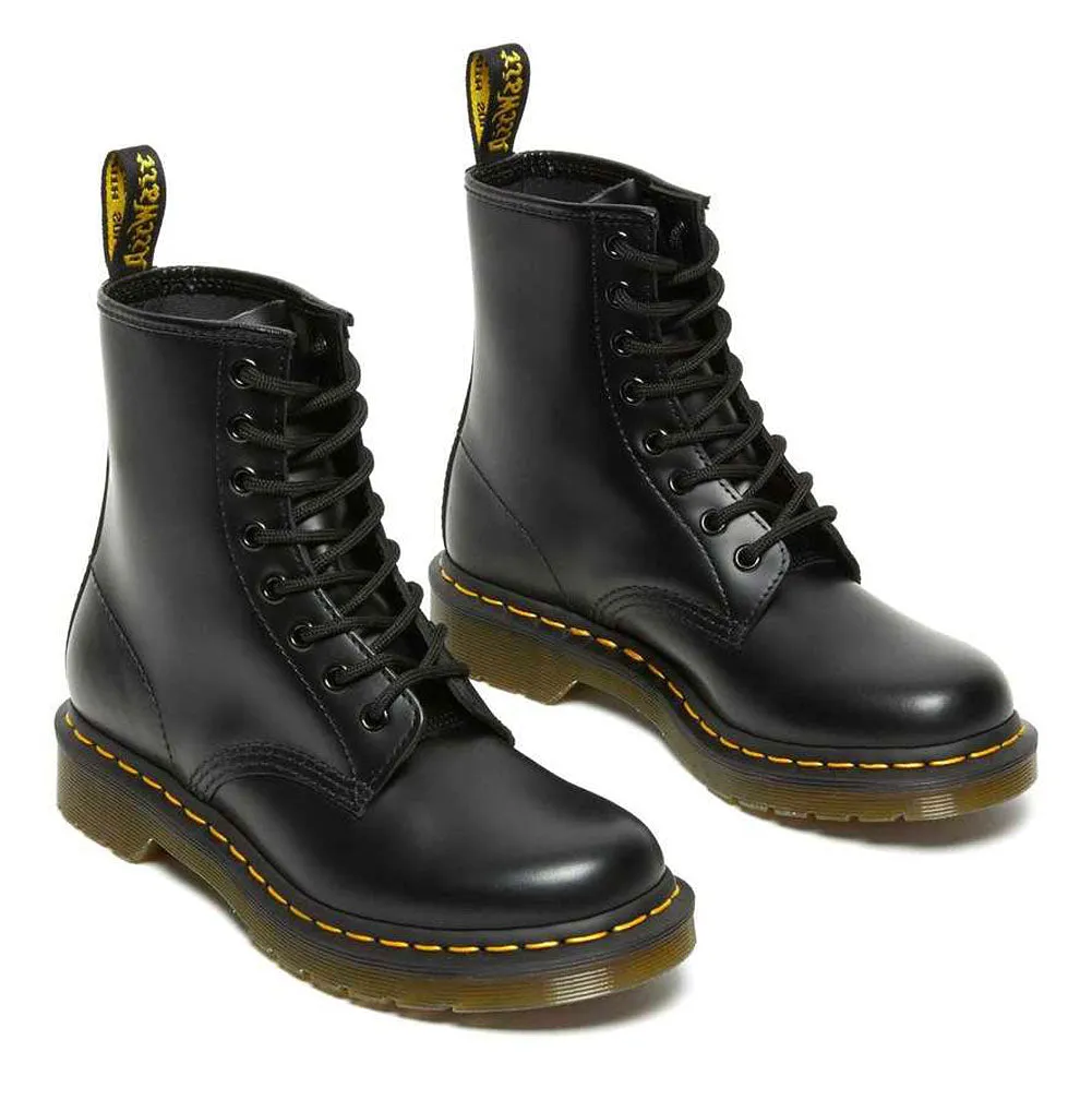 DR. MARTENS Women's 1460 Smooth Lace Up Boots (Black)