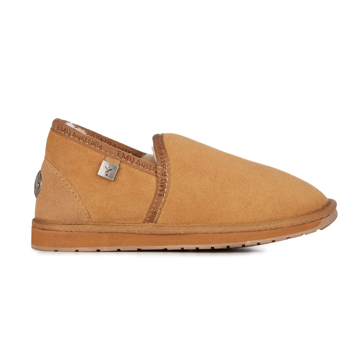 EMU Platinum Ashford Chestnut Mens Sheepskin Slippers