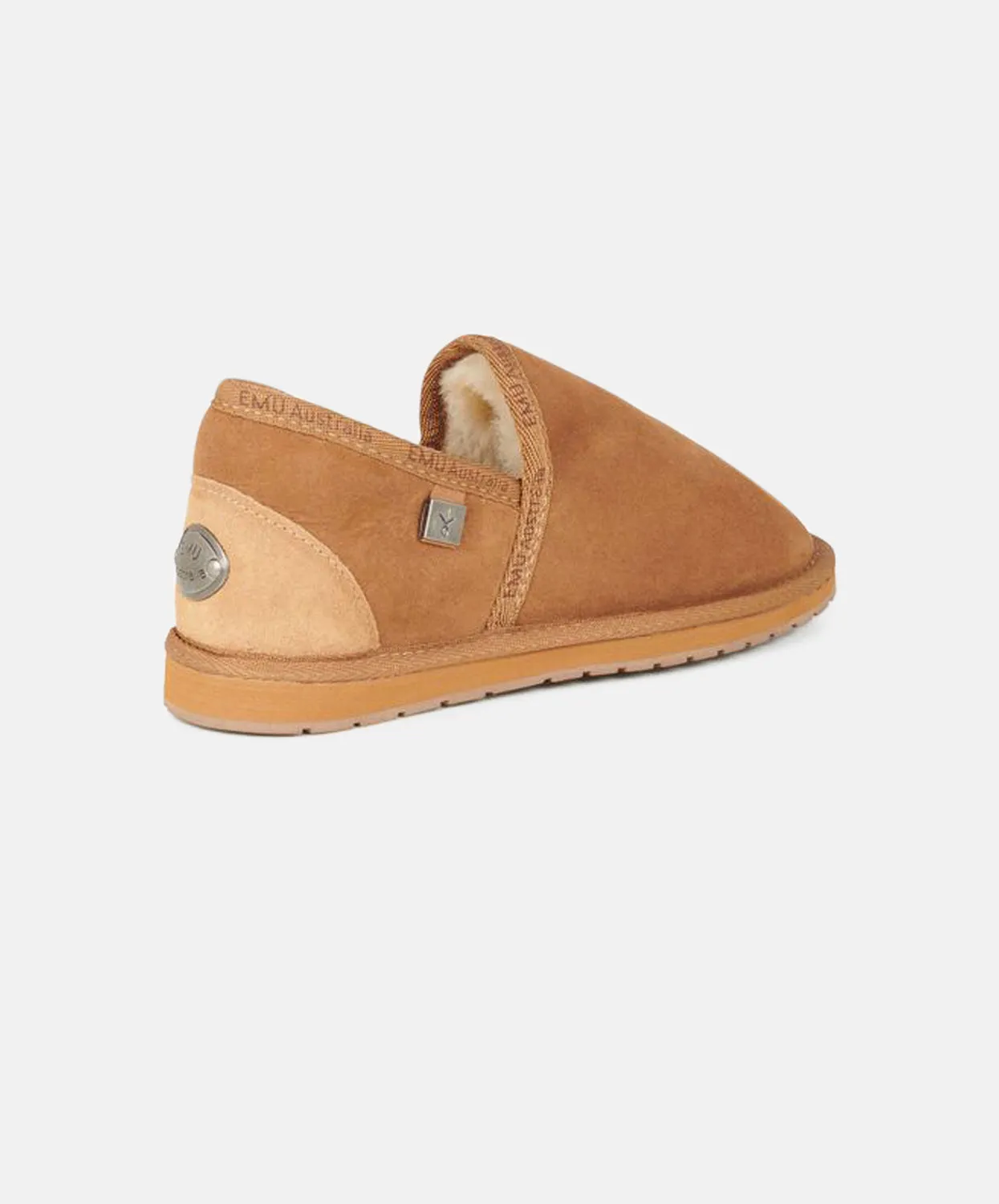 EMU Platinum Ashford Chestnut Mens Sheepskin Slippers