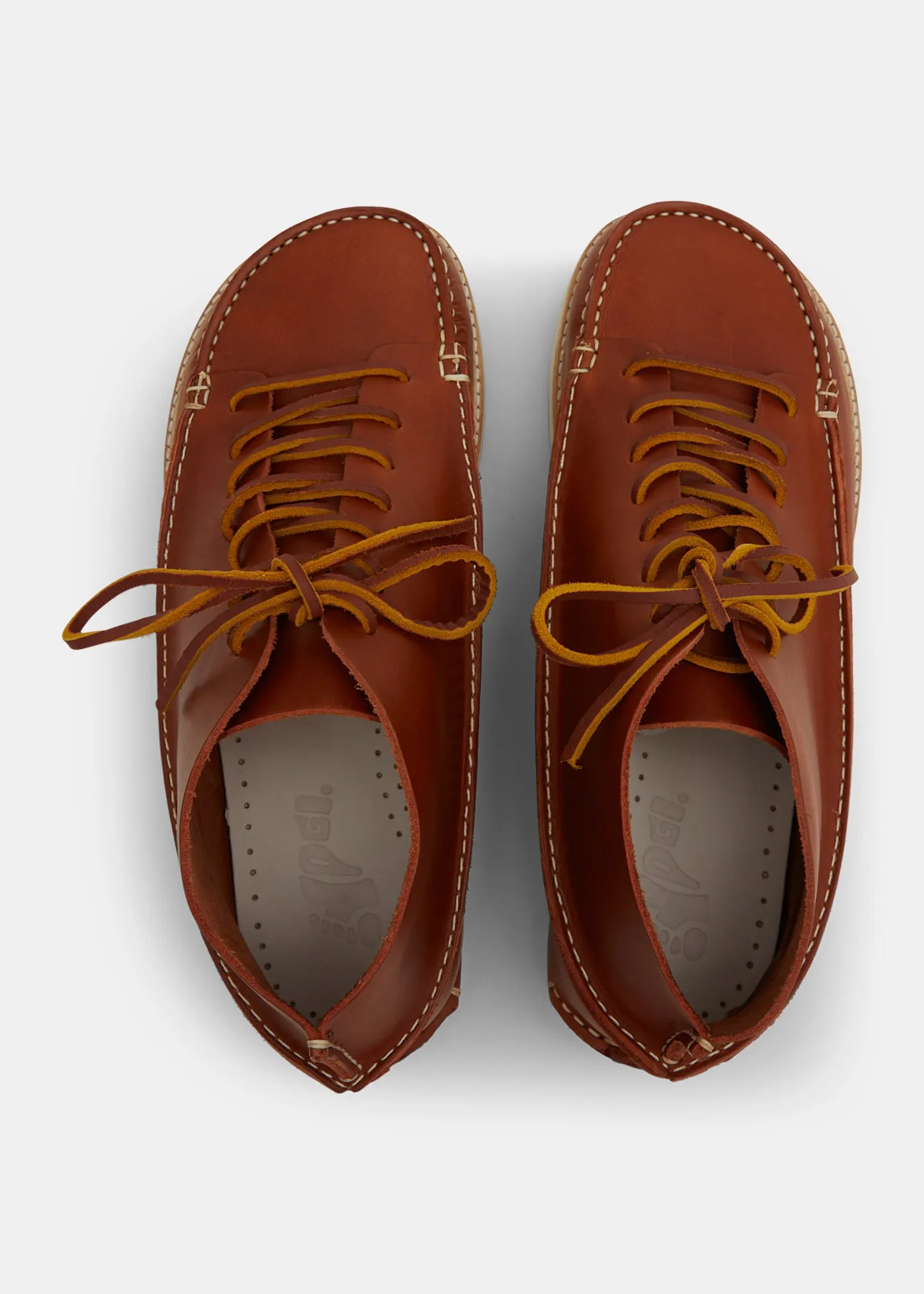 Fairfield Leather Boot On EVA - Burnt Orange