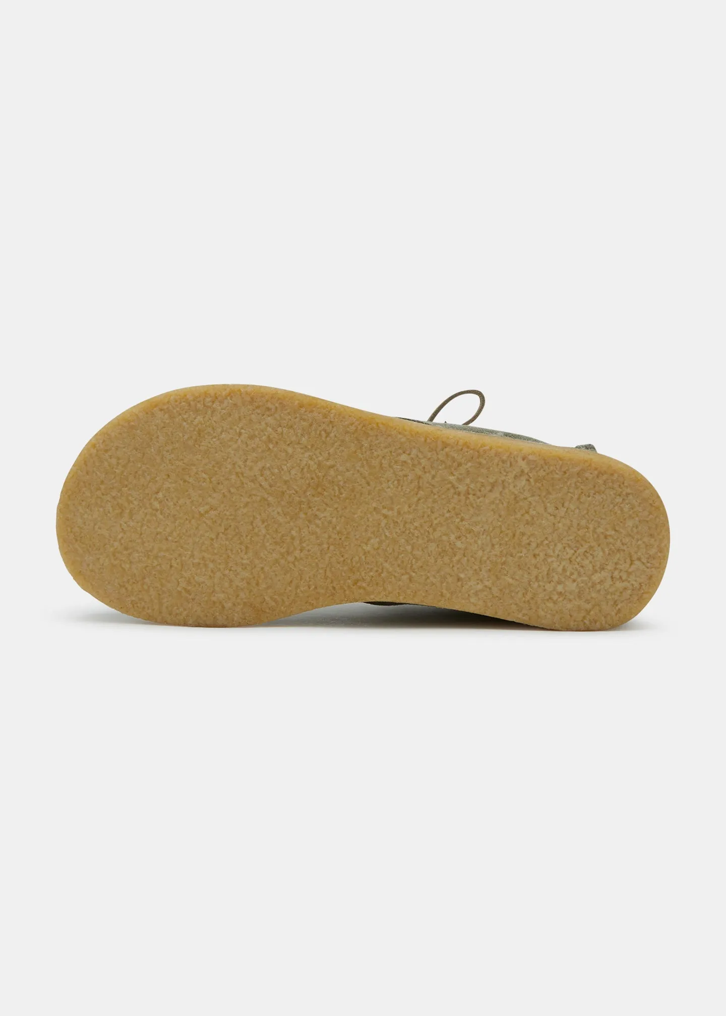 Glenn Suede Boot On Crepe Outsole  - Sage Green