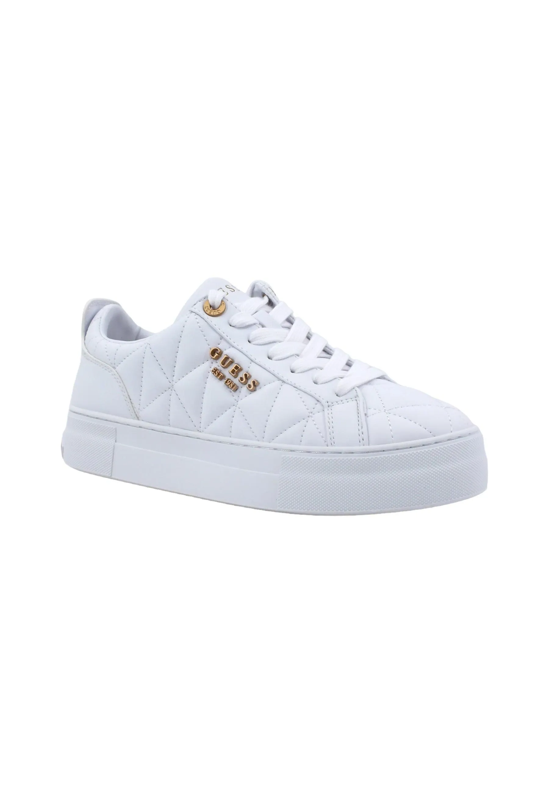 GUESS Sneaker Donna White FL8GEAELE12