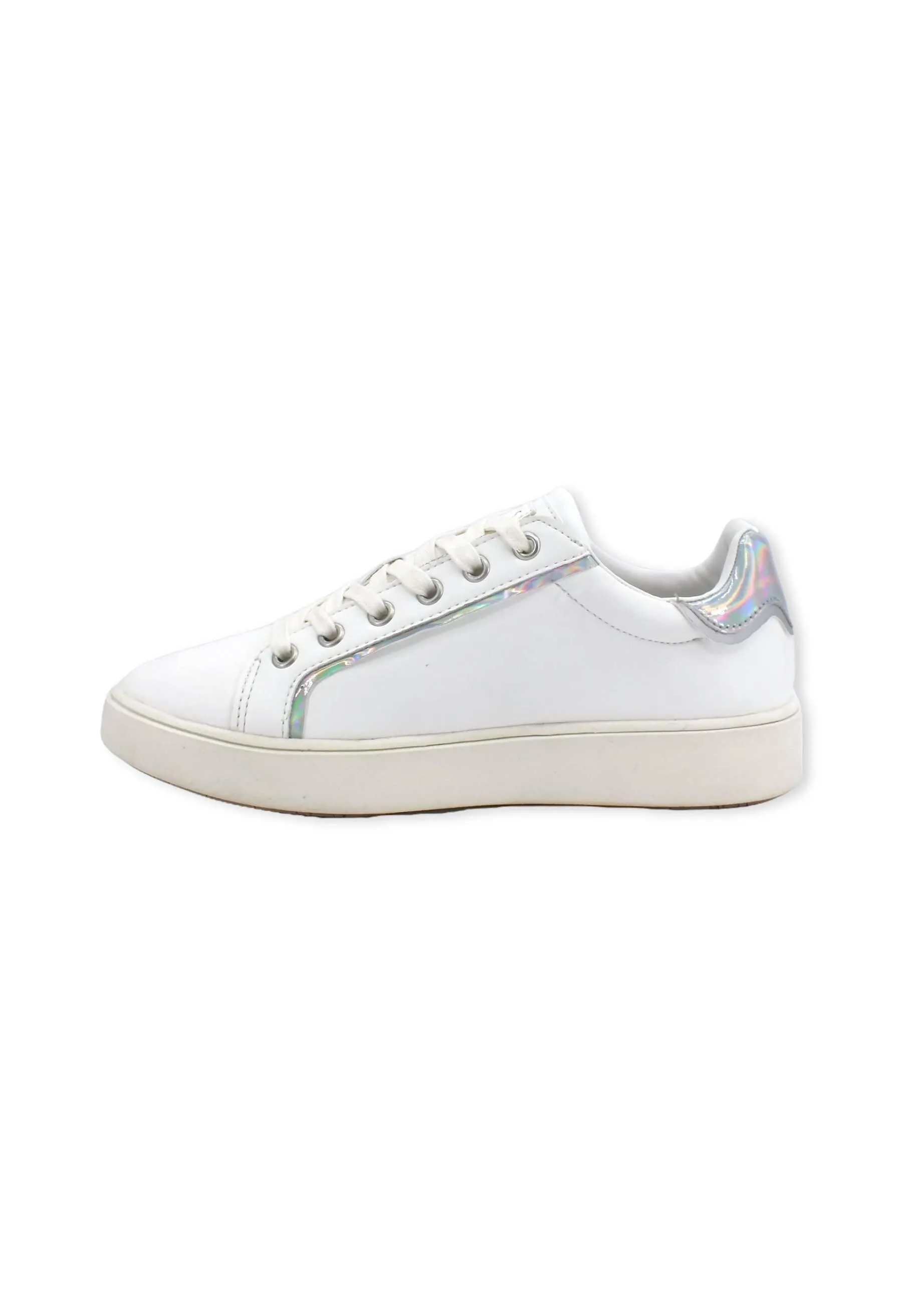 GUESS Sneaker Donna White Iridescent FL5MELSMA12