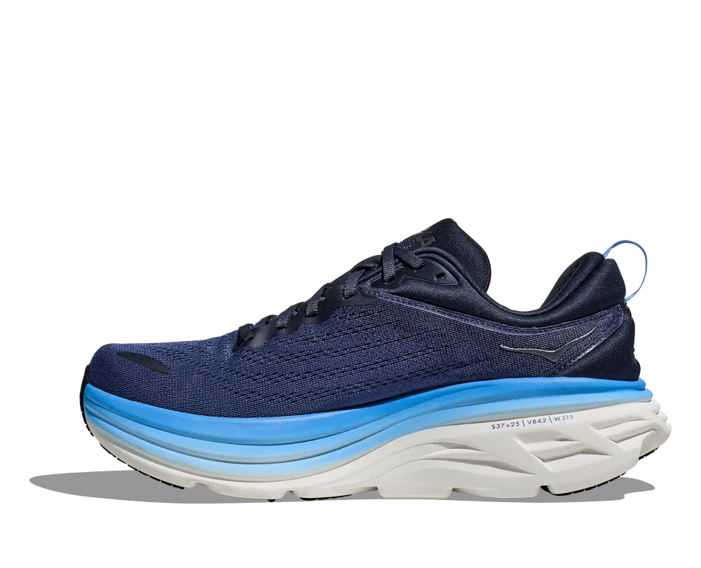 'HOKA' Men's Bondi 8 - Outer Space / All Aboard