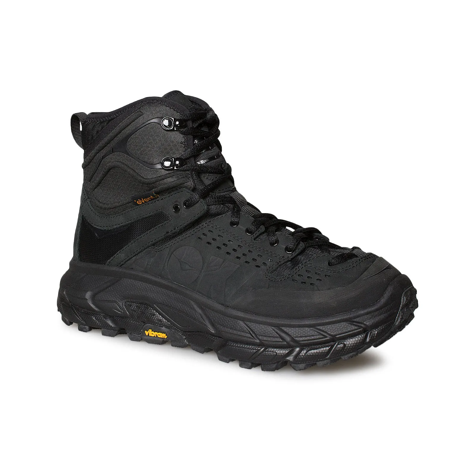 Hoka One One Tor Ultra Hi Black Hiking Boots - Men's