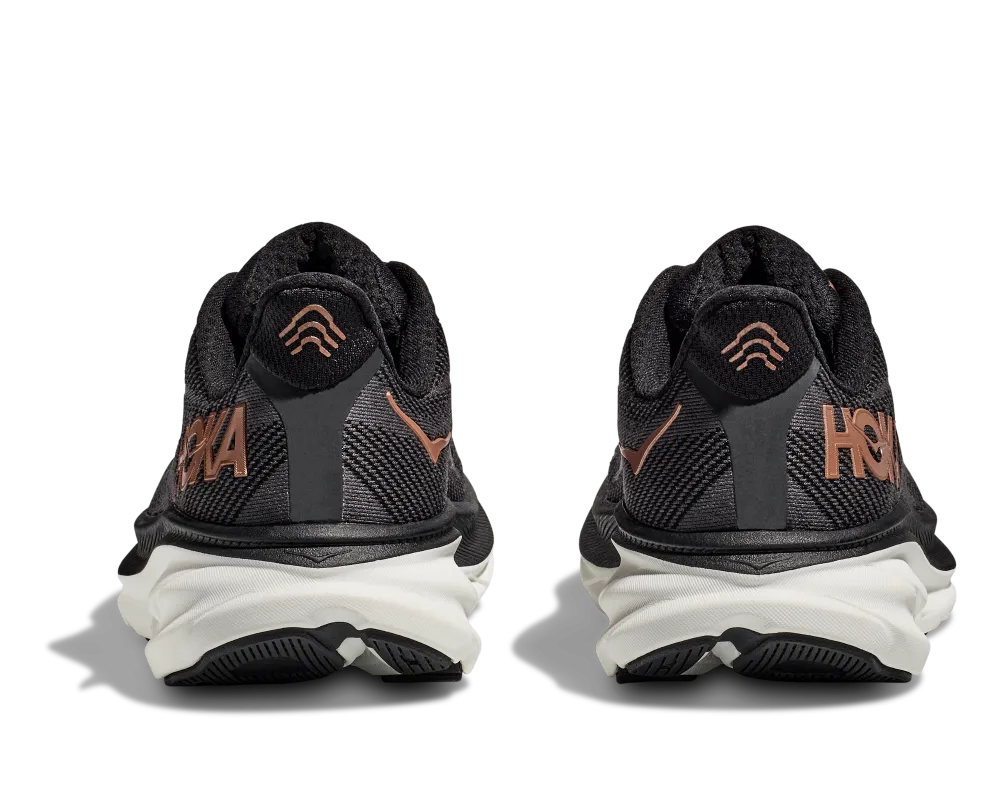 'Hoka' Women's Clifton 9 - Black / Copper