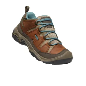 Keen Circadia Waterproof Hiking Shoe (Women) - Syrup/North Atlantic