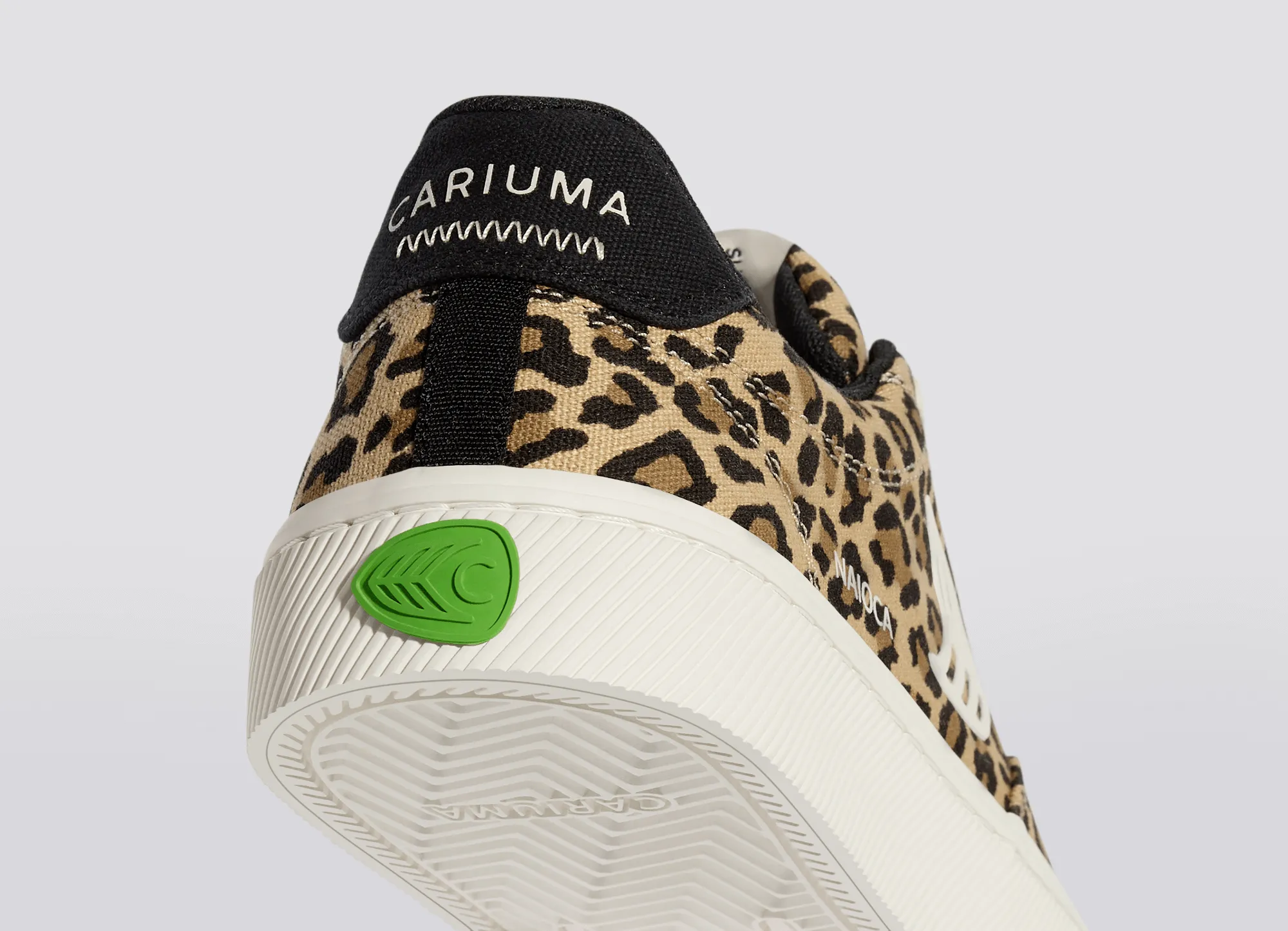 NAIOCA Leopard Print Canvas Sneaker Men