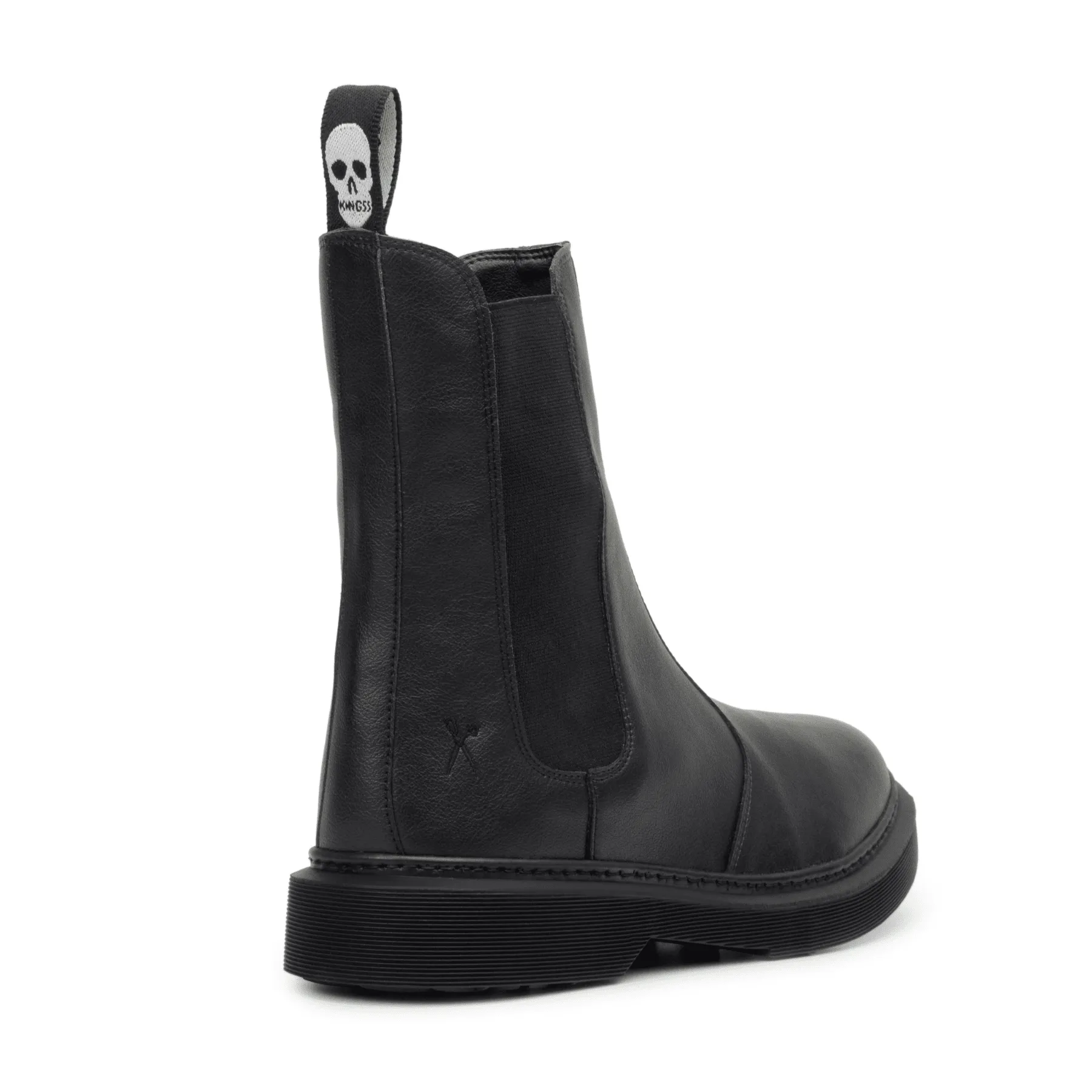 'Nova Brick Lane' Vegan Chelsea Boot by King55 - Black