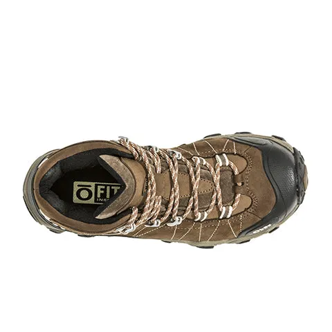 Oboz Bridger Mid B-DRY Hiking Boot (Women) - Walnut