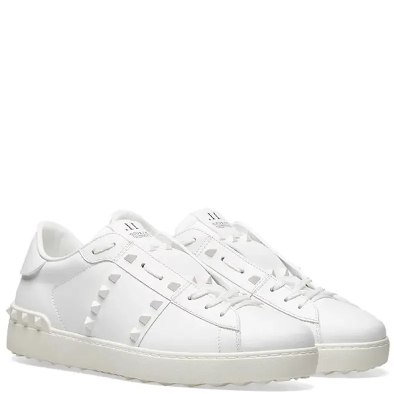 Open Sneaker Untitled, White/White