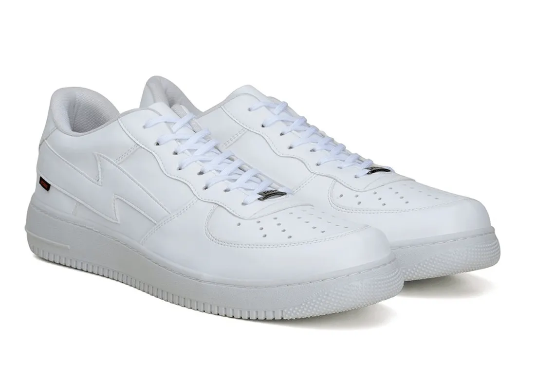 'Paramount' vegan low-top sneaker by King55 - White