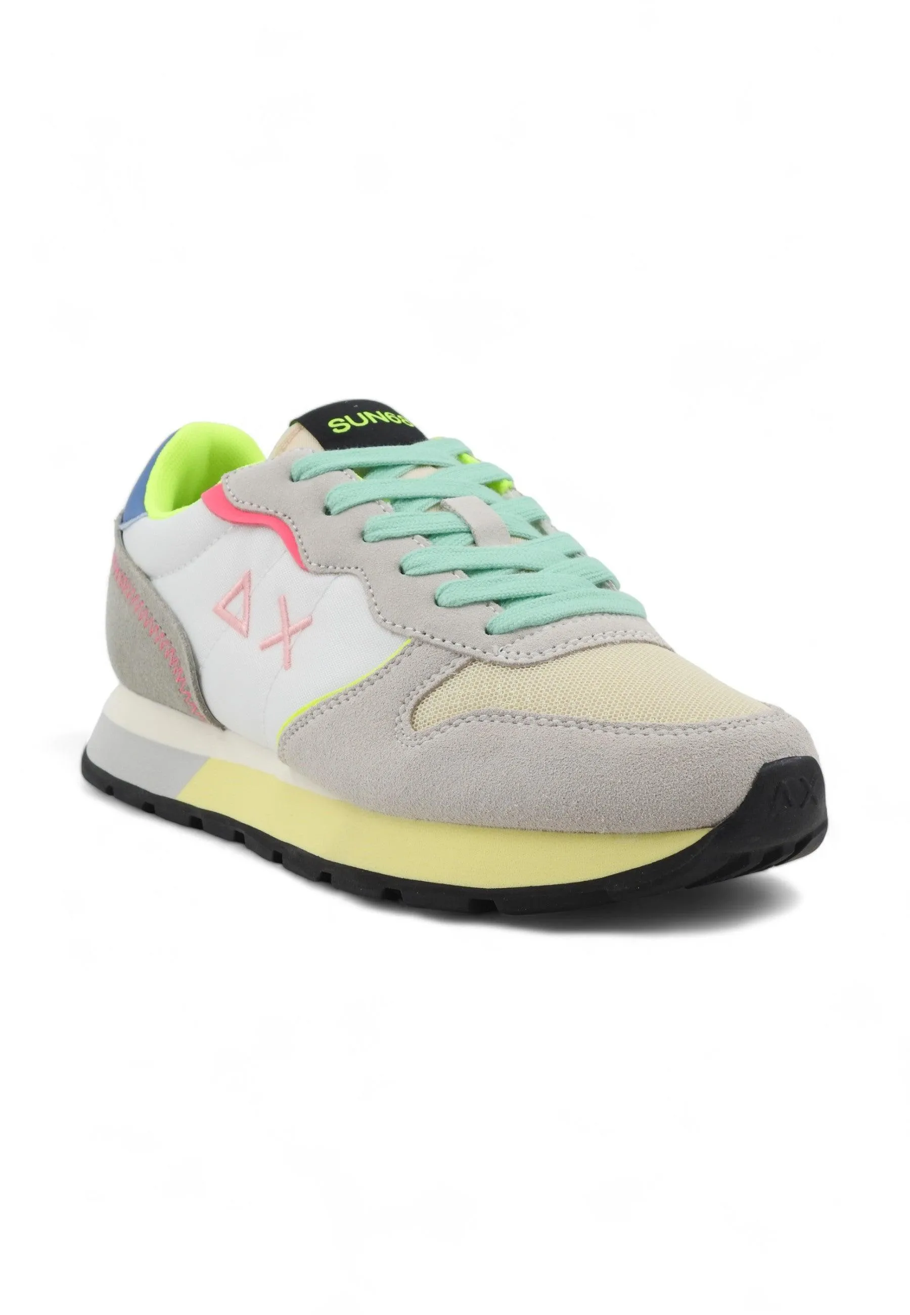 SUN68 Ally Color Sneaker Donna Bianco Z34204