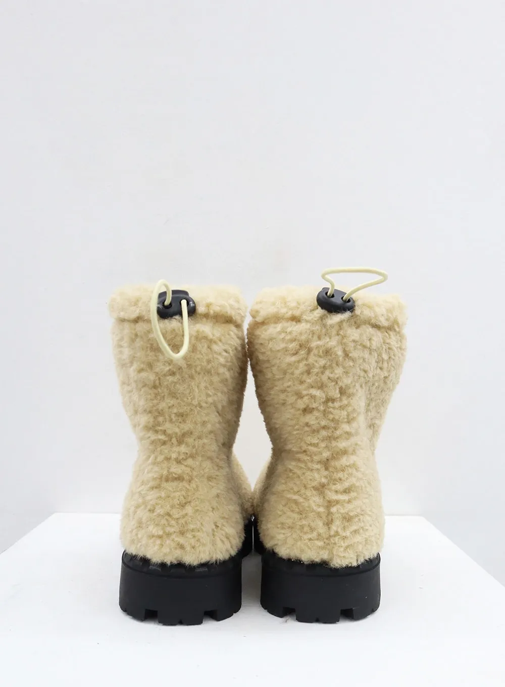 Teddy Drawstring Ankle Boots OD26