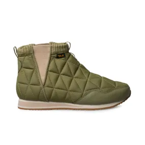 Teva Ember Mid Olive Drab Boots - Women's