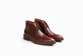 The Armas Chukka Boot - Chestnut Brown