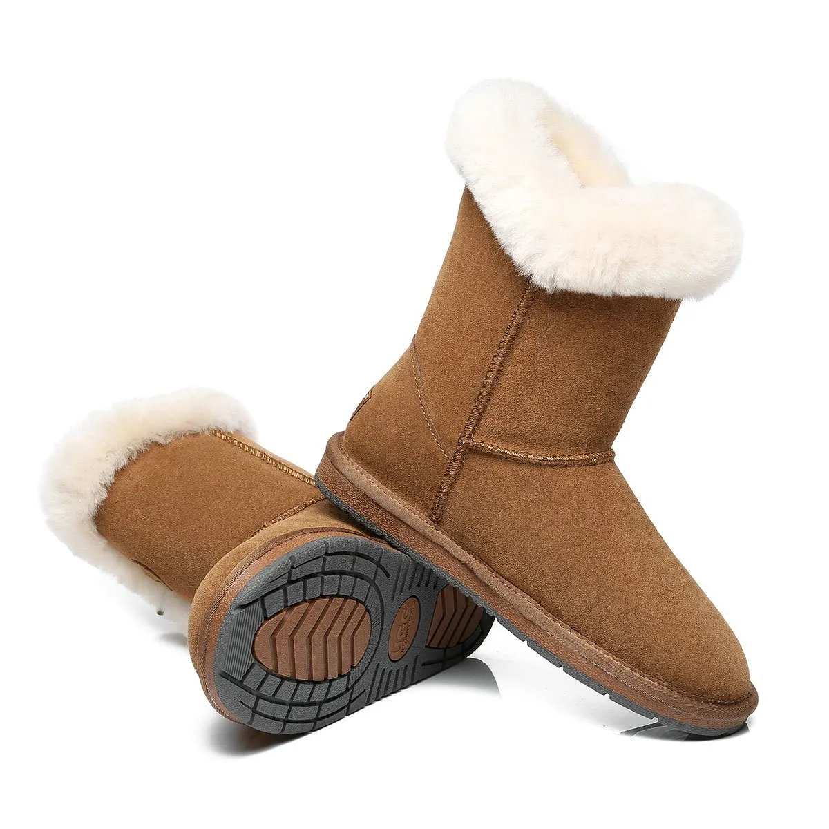 UGG 2-Button Shark Sheepskin Boot