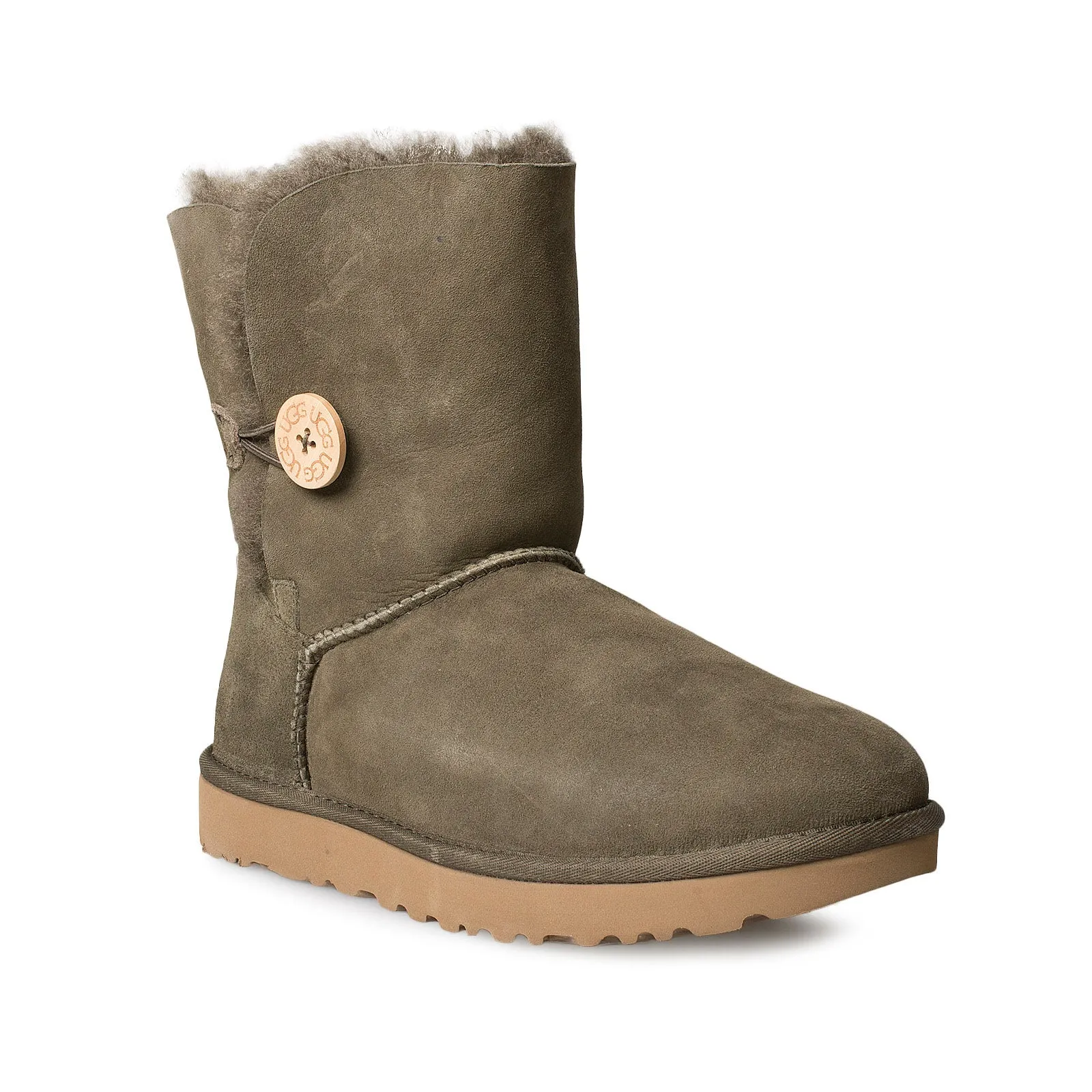 UGG Bailey Button II Espresso Boots - Women's