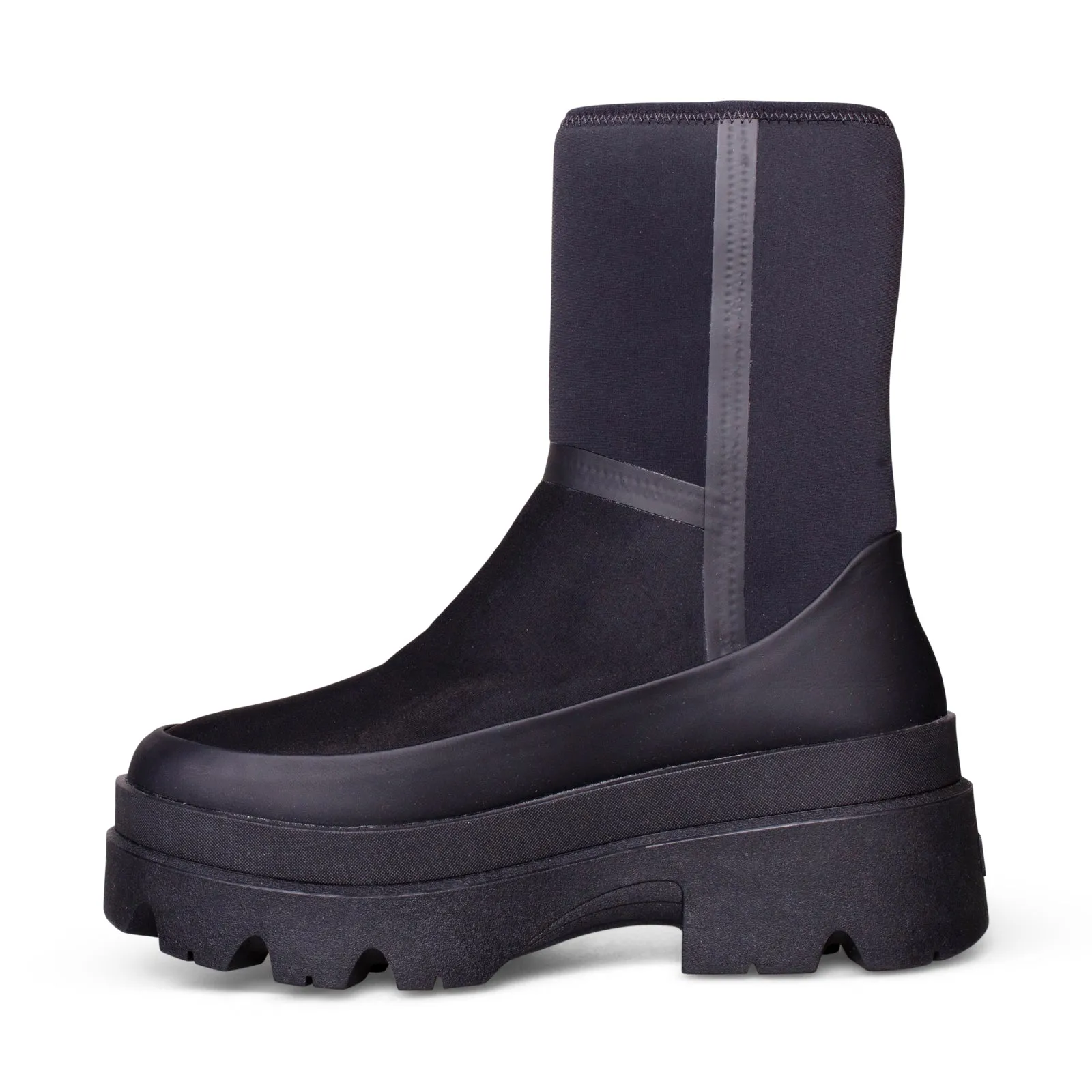 UGG Brisbane Mid Black Boots - Women's