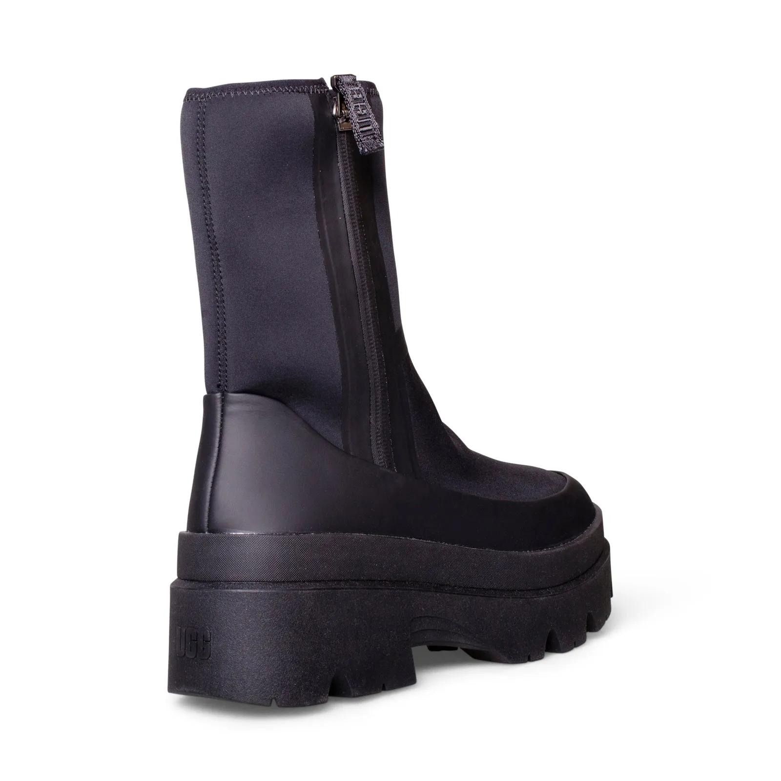 UGG Brisbane Mid Black Boots - Women's