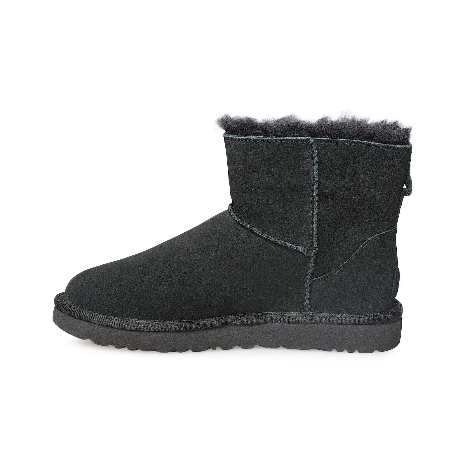 UGG Classic Lace Mini Black Boots - Women's