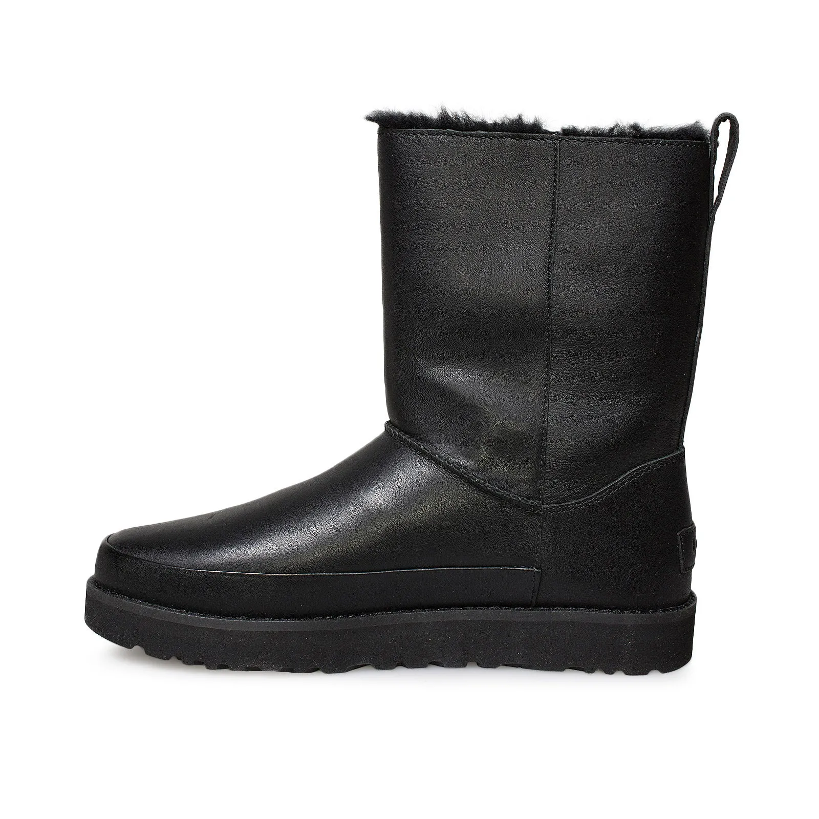 UGG Classic Zip Short Black Boots - Women's