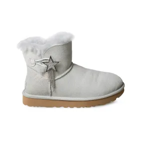 Optimized Title: Womens UGG Mini Bailey Star Boots in Grey Violet - Stylish and Cozy Footwear