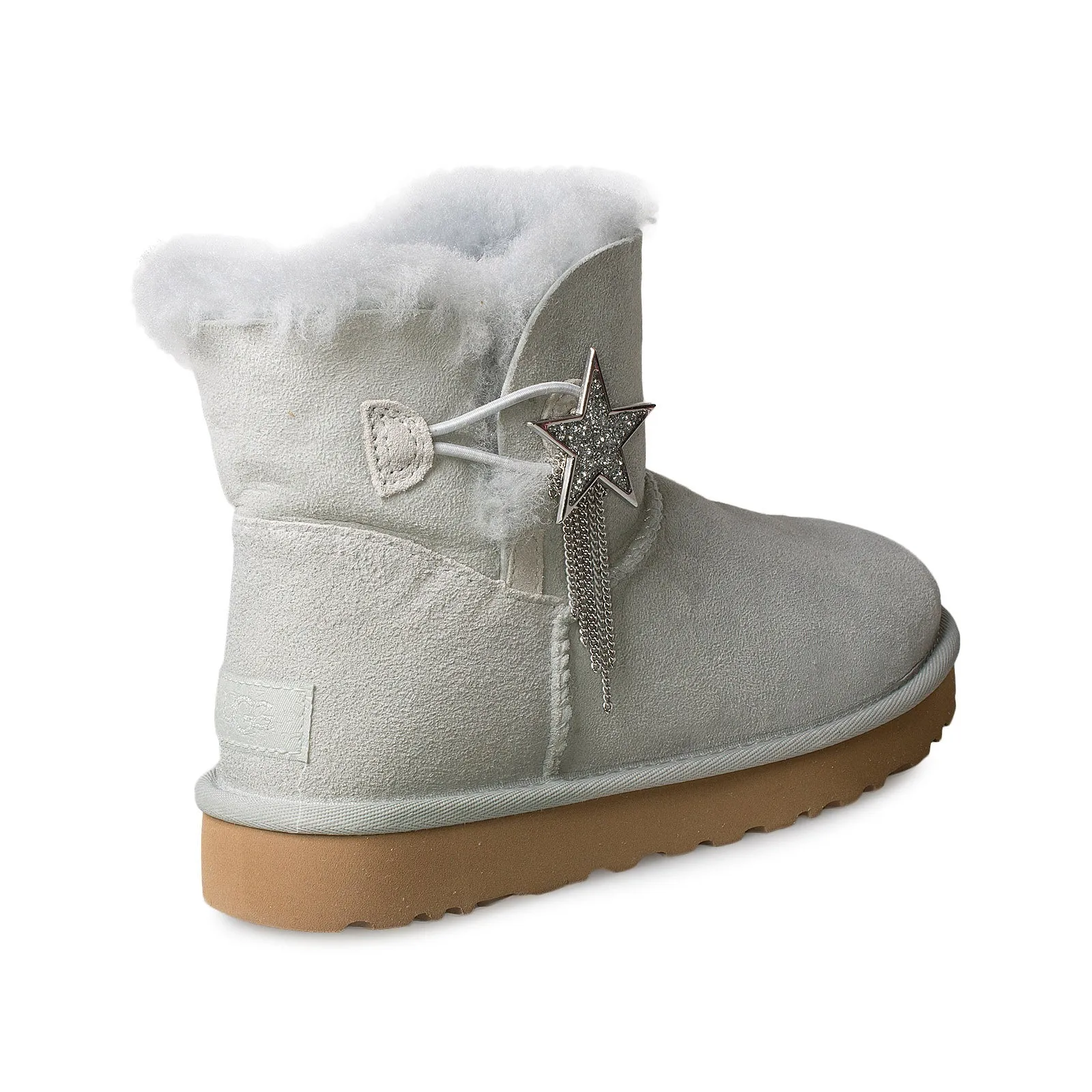 Optimized Title: Womens UGG Mini Bailey Star Boots in Grey Violet - Stylish and Cozy Footwear