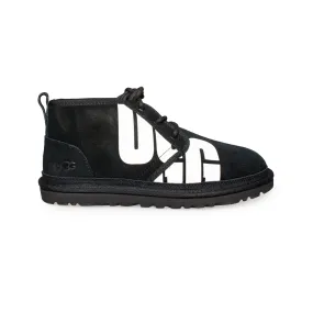 UGG Neumel Chopd Black Boots - Women's