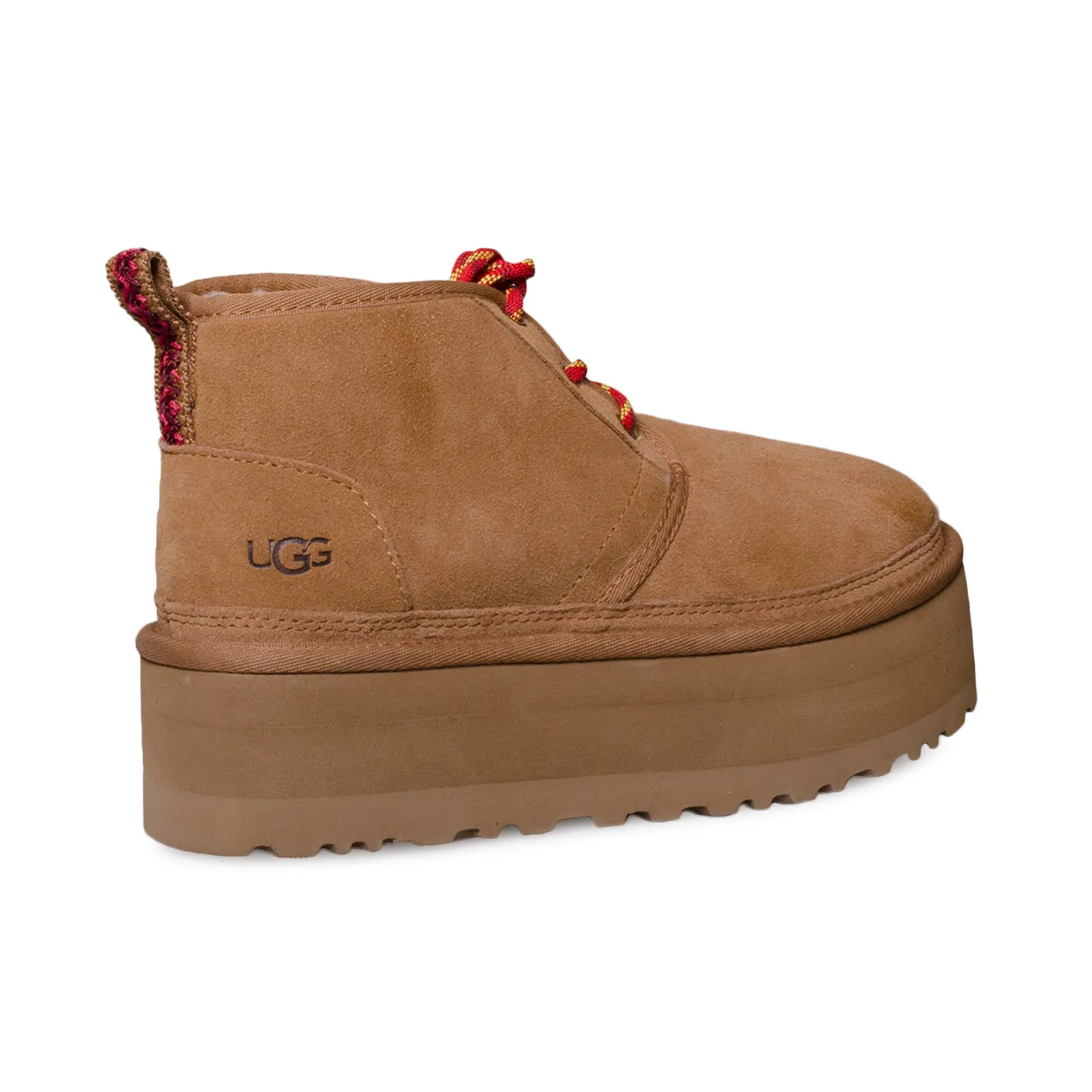 UGG Neumel Heritage Platform Chestnut Boots - Women's