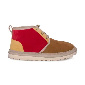 UGG Neumel Mashup Chestnut / Samba Red Boots - Men's