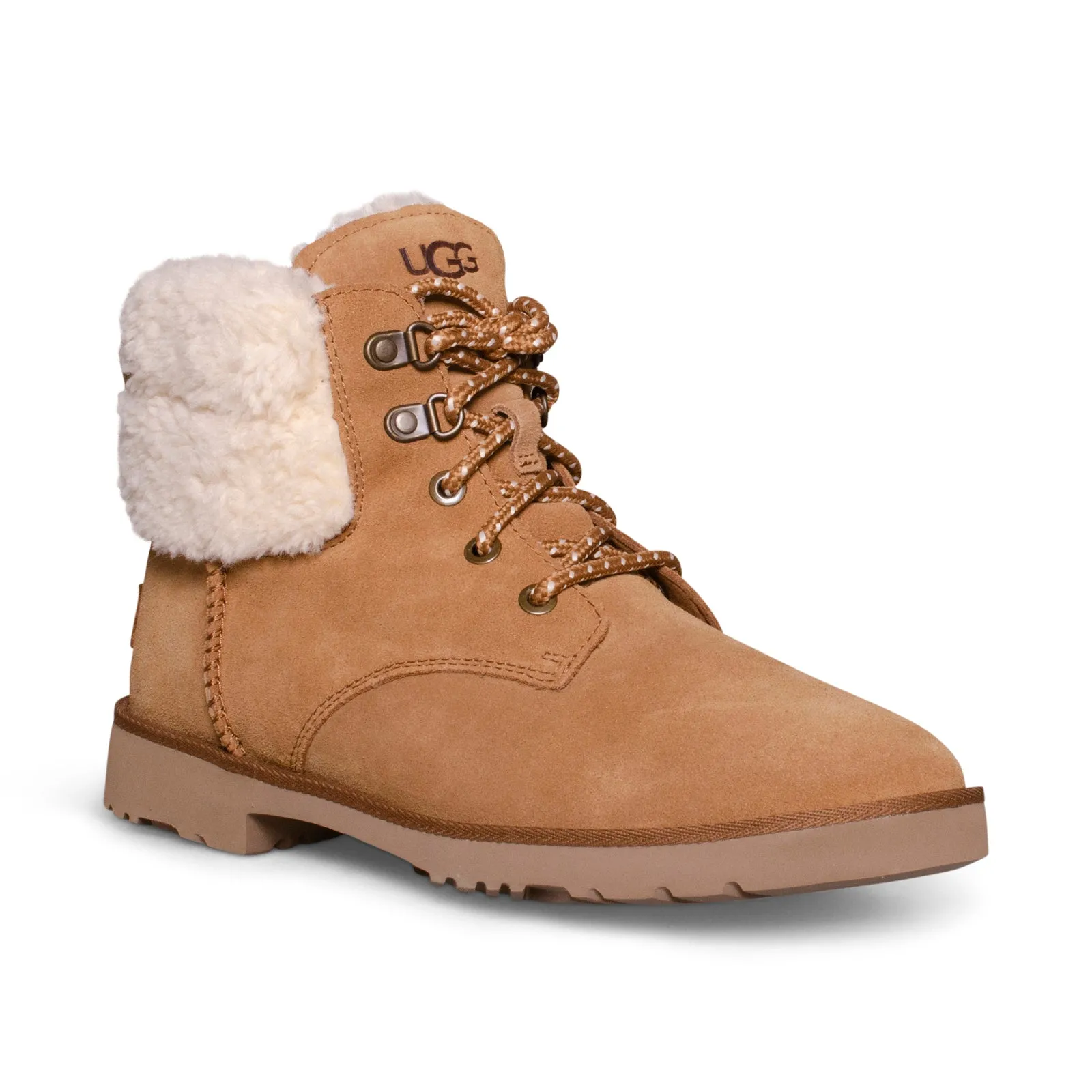 UGG Romely Heritage Lace Chestnut Boots - Women's