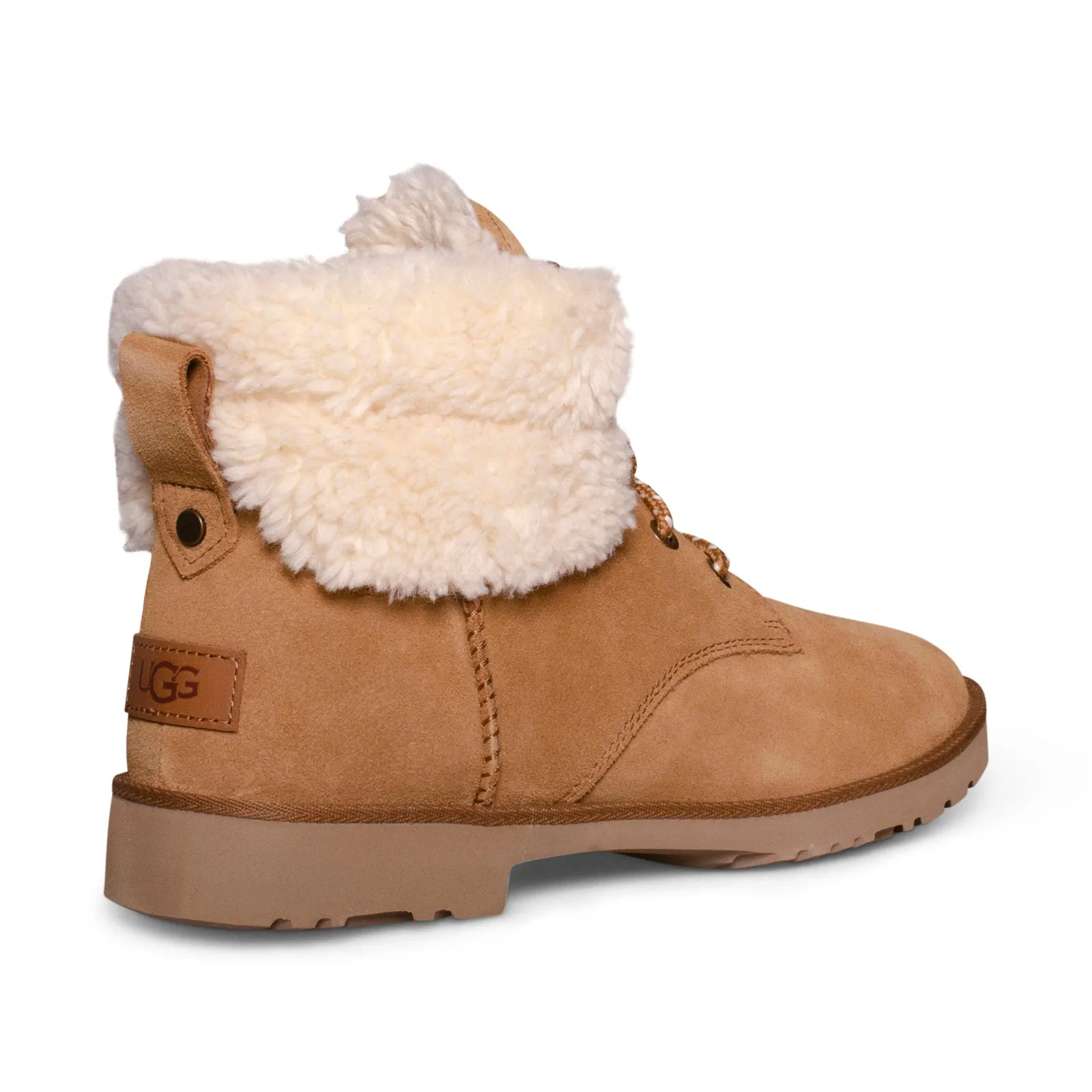 UGG Romely Heritage Lace Chestnut Boots - Women's