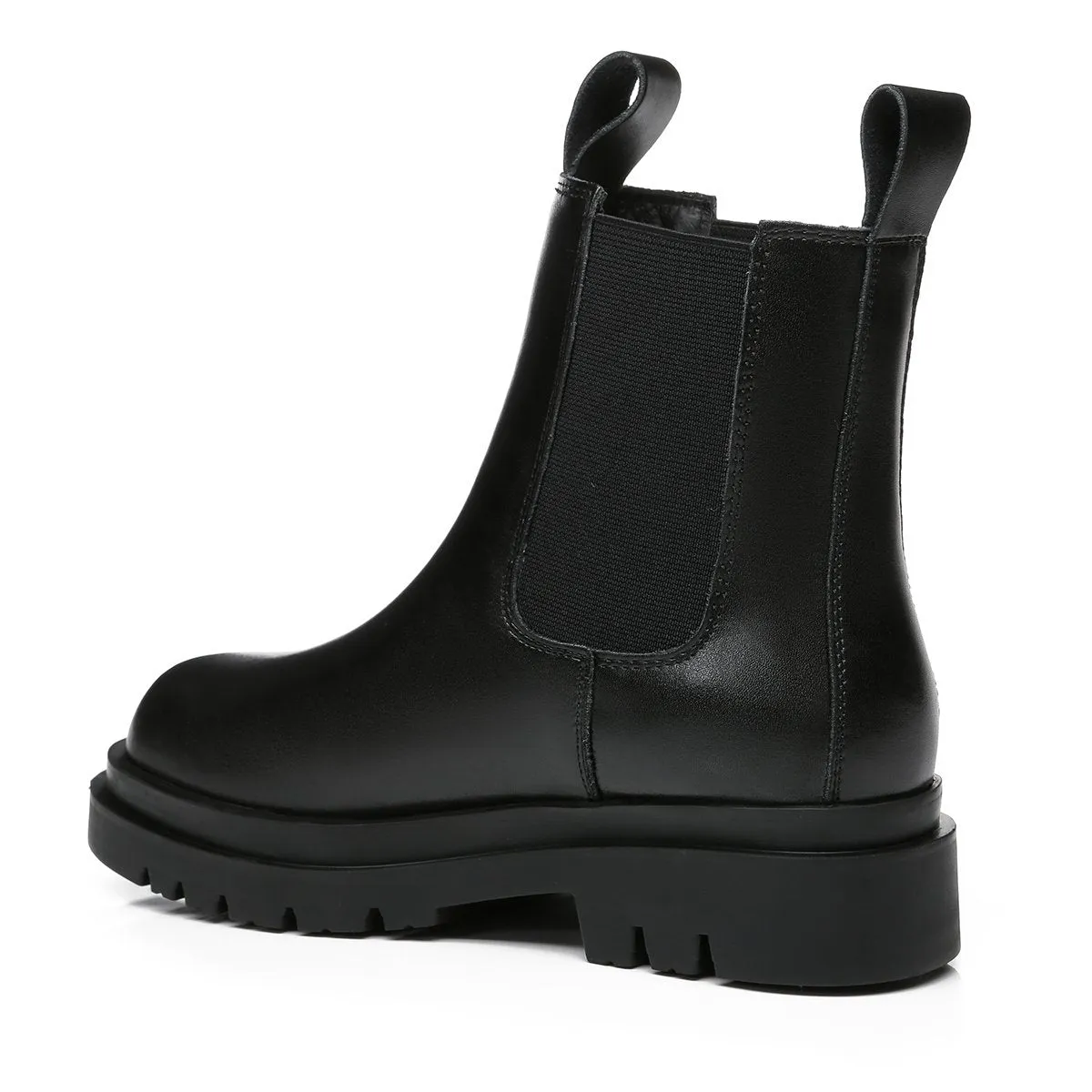 Vanessa Wool Lining Black Boot