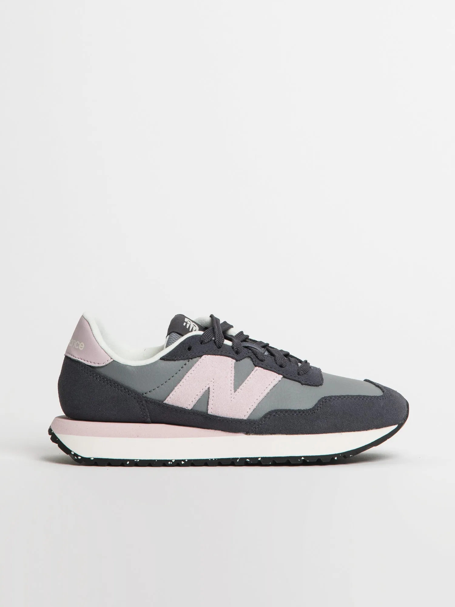 WOMENS NEW BALANCE THE 237 SHADOW GREY/SKY SNEAKER