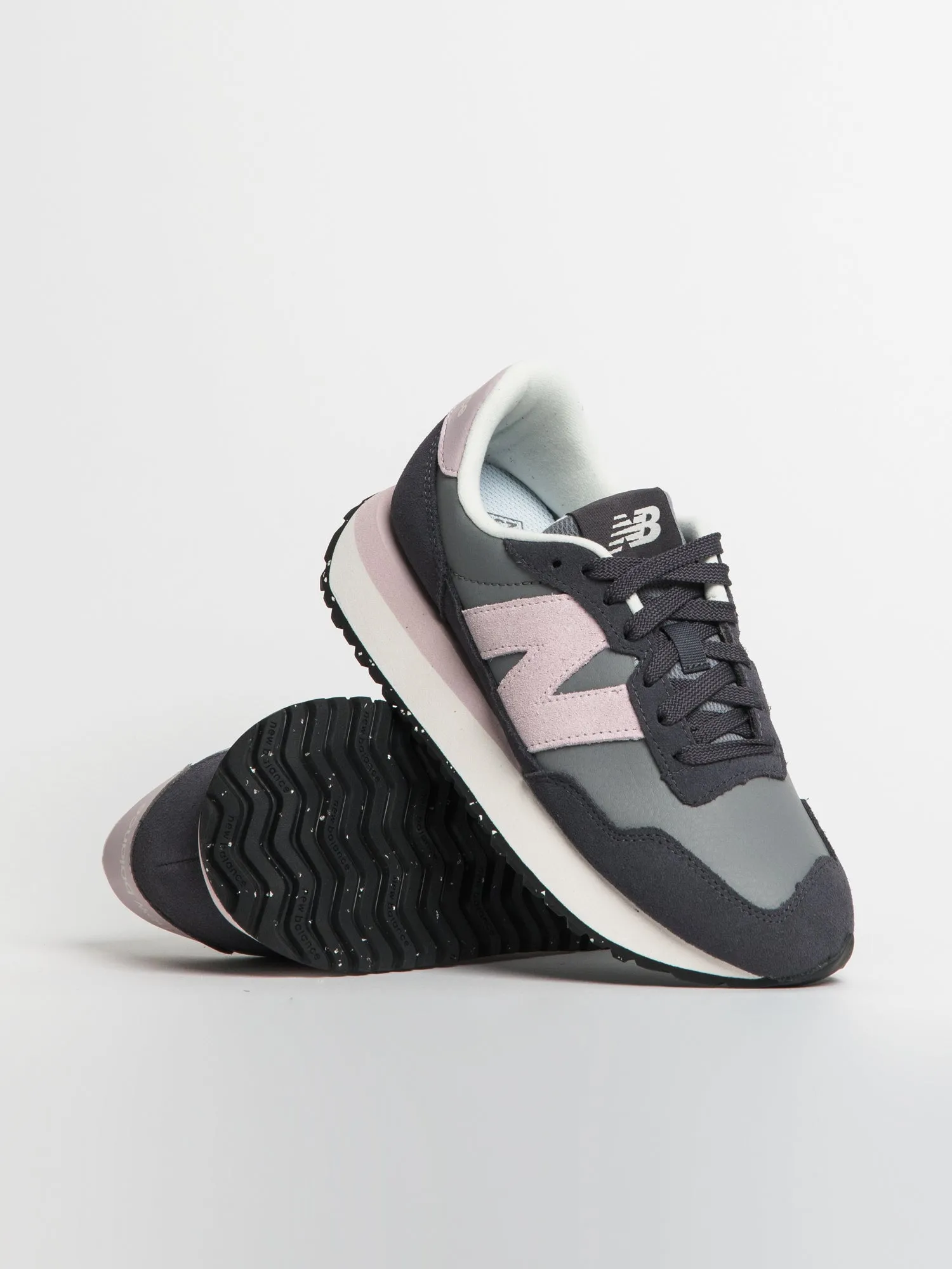 WOMENS NEW BALANCE THE 237 SHADOW GREY/SKY SNEAKER